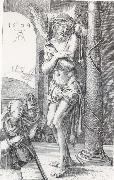 The Man of Sorrow at the Column Albrecht Durer